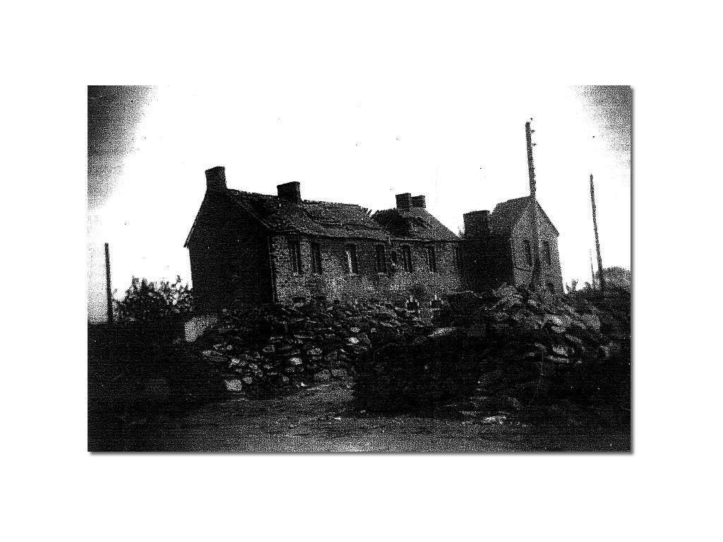 Bombardement de l'école en 1944
